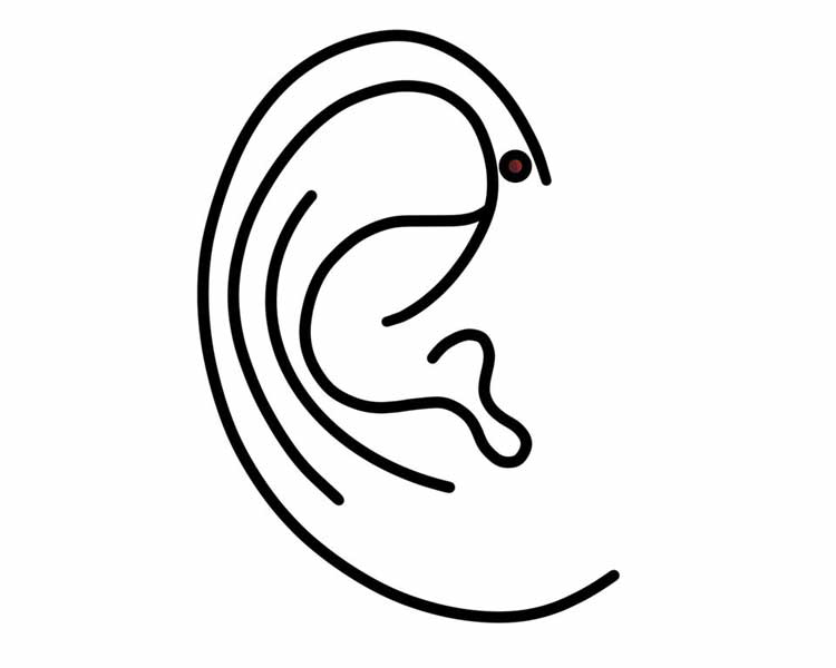 Forward Helix Piercing