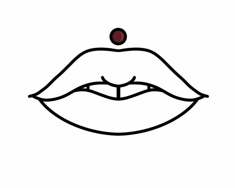 Philtrum Piercing