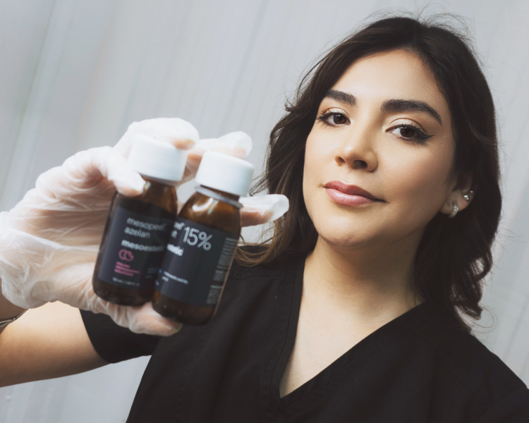 limpieza profunda + peeling quimico mesoestetic