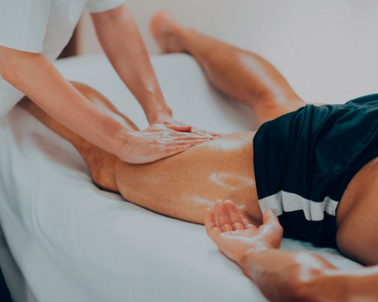 Descarga muscular de piernas