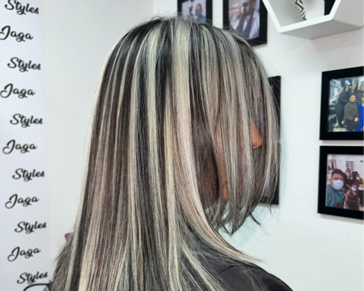 Mechas Platinadas