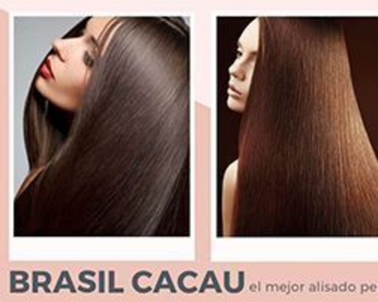 Alisado Permanente Brasil Cacau (Cabello Corto - altura a los hombros)