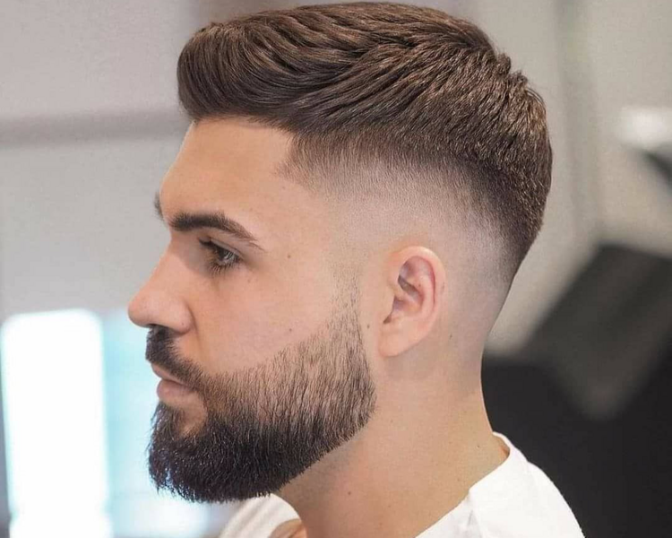 Corte de cabello barba más cejas 