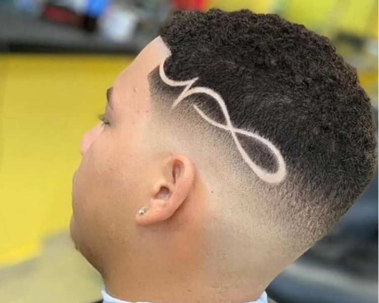 Corte de cabello cejas + Diseño 