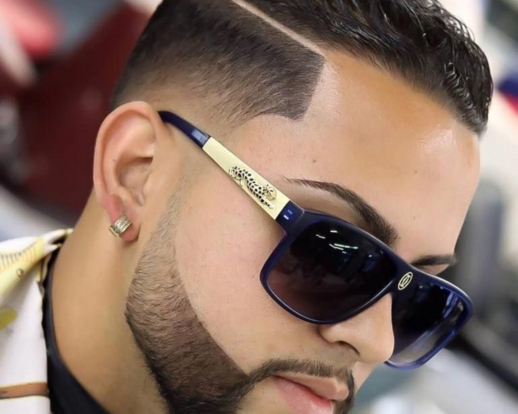 Corte de cabello barba + cejas 