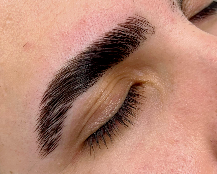 CON LUZZA LAMINADO DE CEJAS MASCULINO (incluye perfilado)  