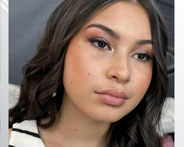 Maquillaje Nude (Todo en tonos nude, no incluye pestañas postizas, delineados ni tonos oscuros en boca y ojos)