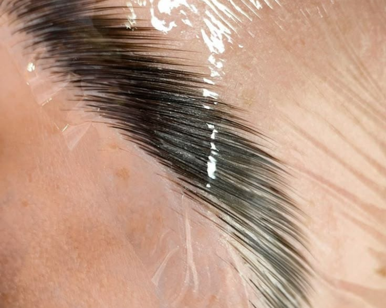 Laminado y nutricion de cejas