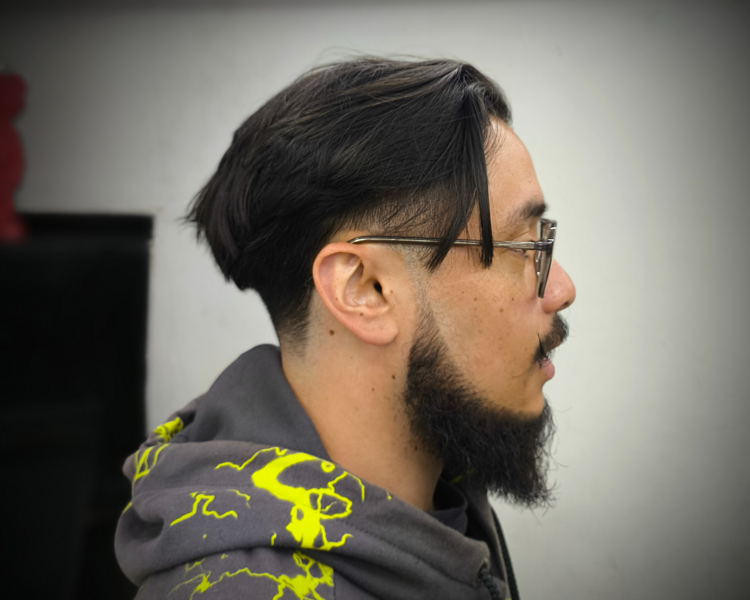 Corte con barba 