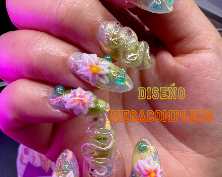 ✨Esculpidas hasta largo N°4 diseño megacomplejo