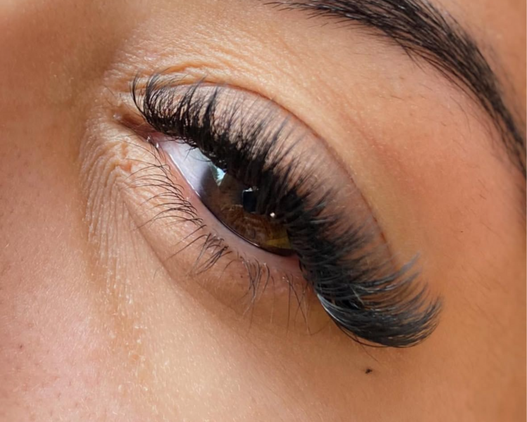 Extensión de pestañas 10D Full volumen