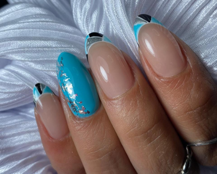 Esmaltado Permanente + Diseño Francés Personalizado