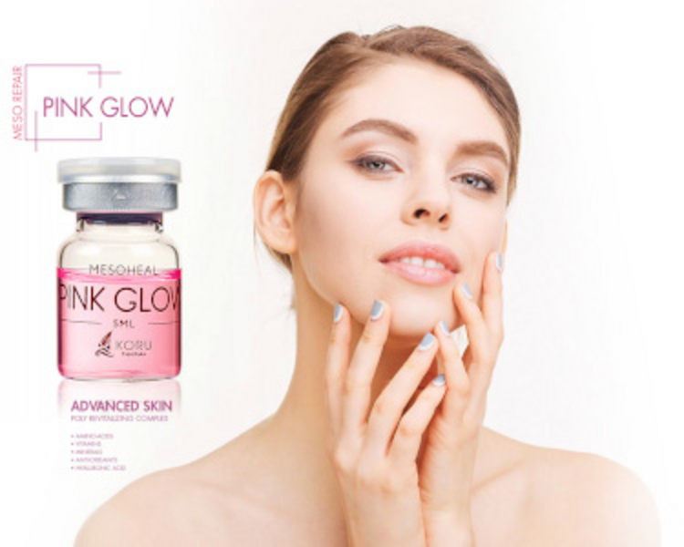 Pink Glow + Limpieza Facial AquaGlo