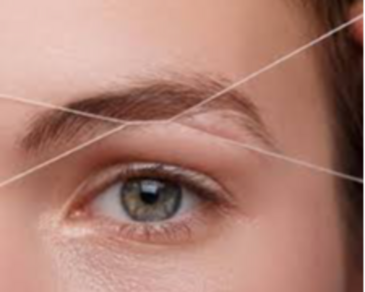 Depilacion cejas hilo
