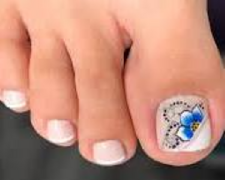 Pedicure tradicional (decoradas)