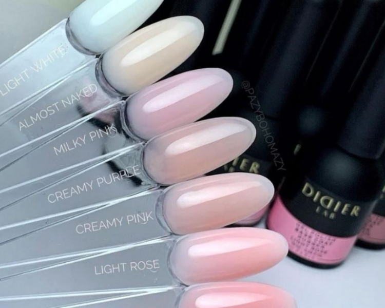 Rubber sobre uña natural 