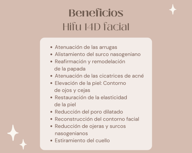 Hifu 14D Contorno de ojos y frente