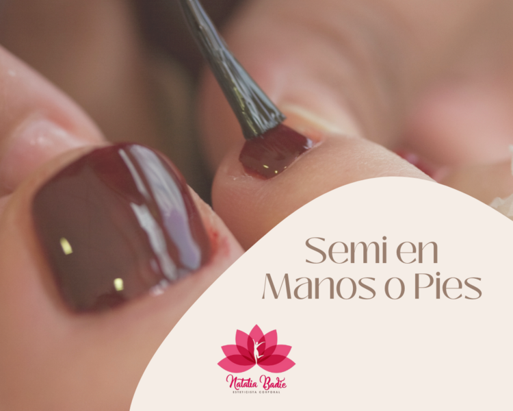 Semipermanente en Manos o Pies (sin diseño)