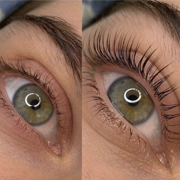 Lash lifting + nutrición + color