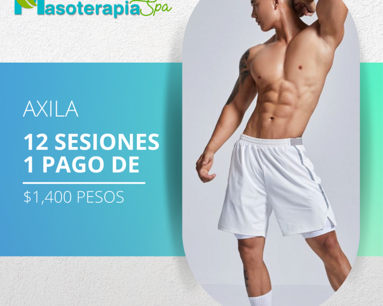 Axila Hombre Láser (12 Sesiones)
