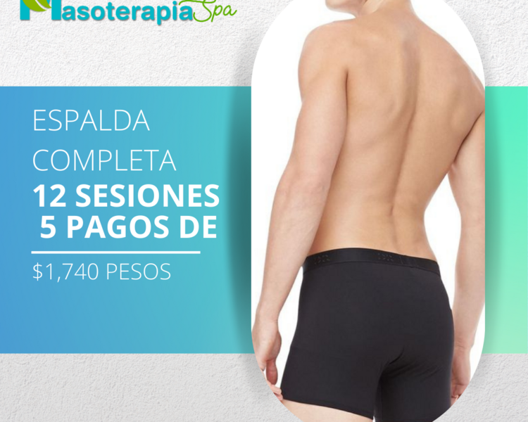 Espalda completa (12 Sesiones)