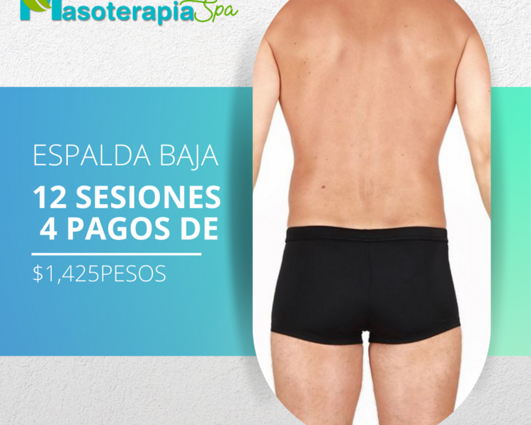 Espalda baja (12 Sesiones)