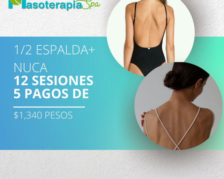 Espalda Alta y Nuca (12 Sesiones)