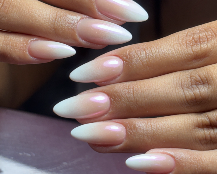 Uñas esculpidas en acrilico largo 1 y 2 