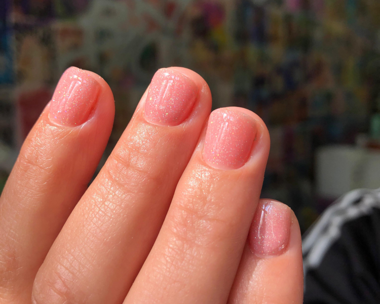 Capping/service + semi liso/nail art