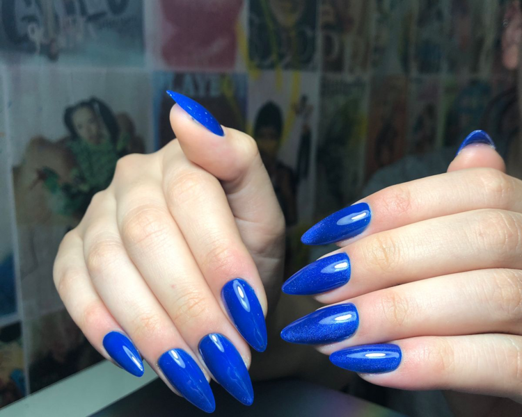 Soft gel + semi liso/nail art