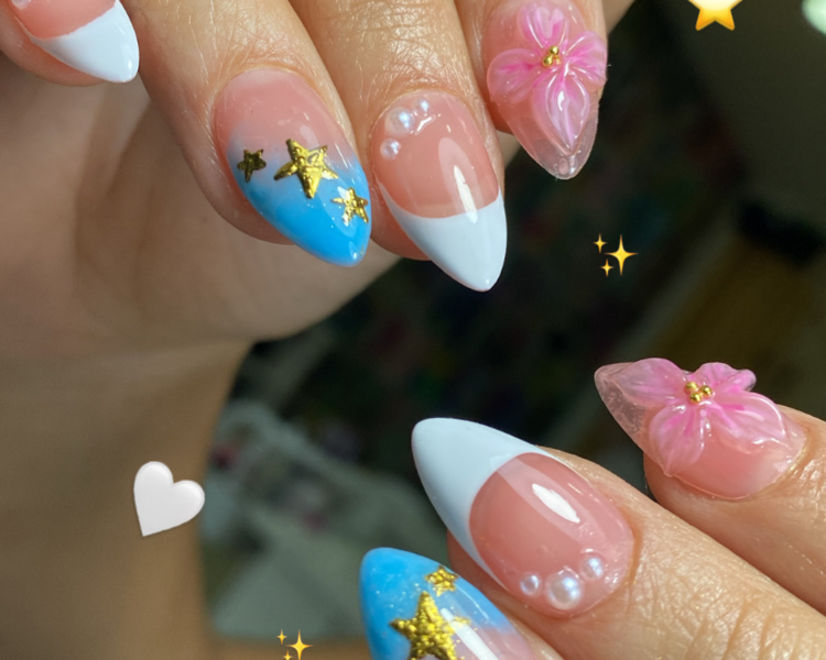 Soft gel/service + esmaltado semi + full nail art 