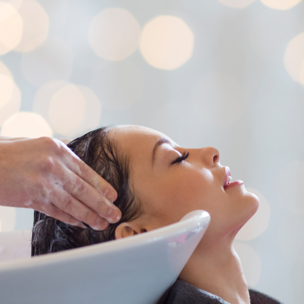 Baño de color corto