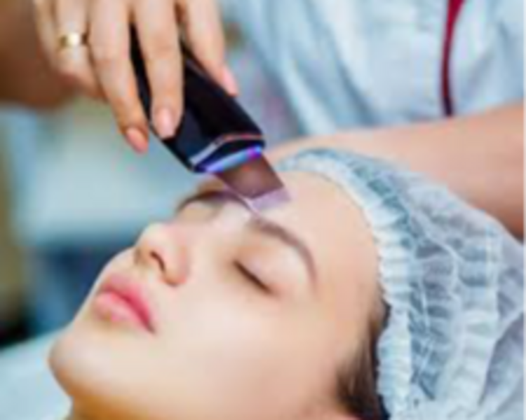 Limpieza facial ultrasónica 