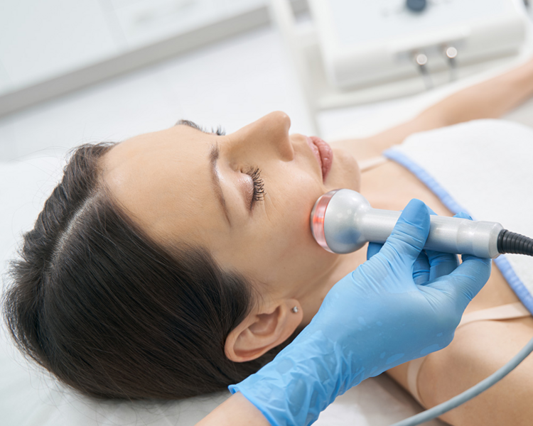 Limpieza facial con radiofrecuencia