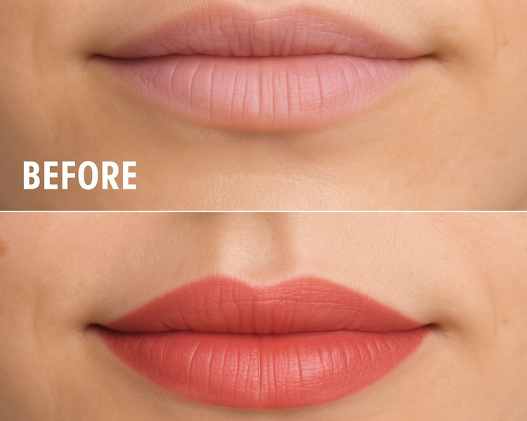 Micropigmentación de labios