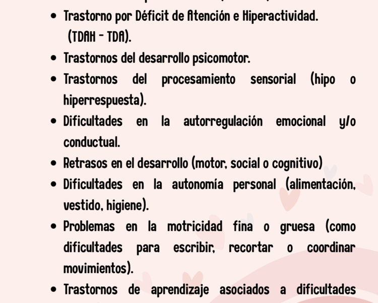 Evaluación Terapeuta Ocupacional Infantojuvenil