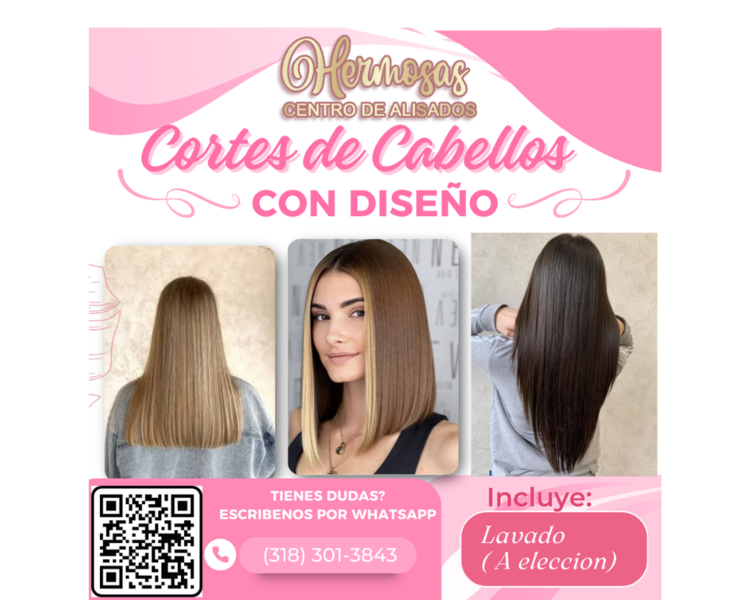 Corte de Cabello con diseño 