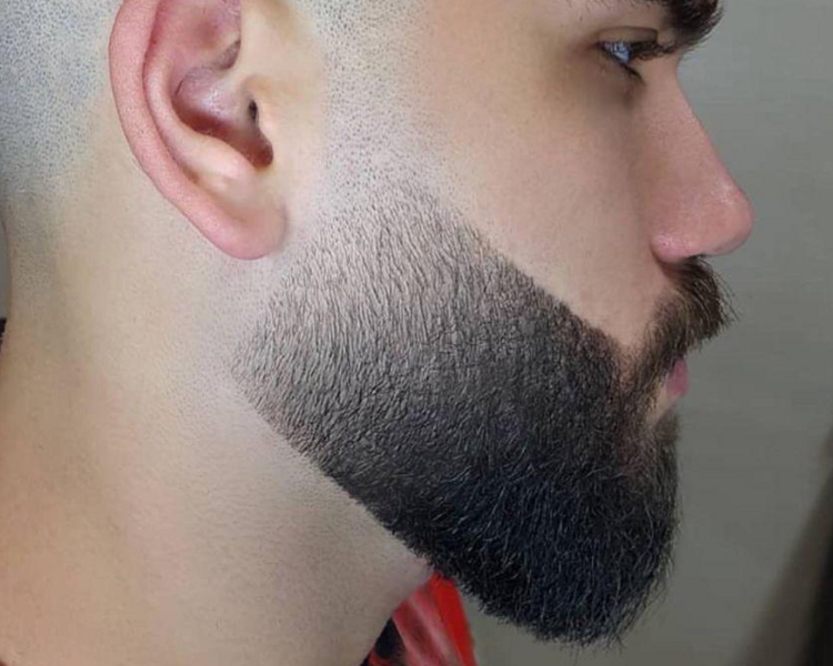 perfilado de barba