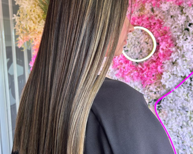 Alisado con enjuague (Brasil Cacao) cabello largo.. desde