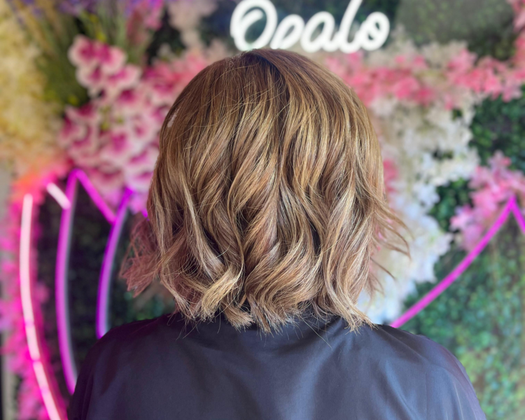 Mechas con papel Babylights, Balayage, Morena iluminada, Microlights, Highlight, Macrolights cabello mediano desde