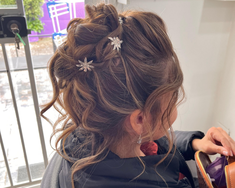 Peinado de novia mas prueba
