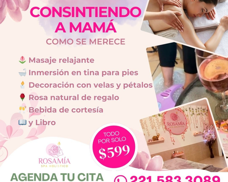 Consintiendo a mamá