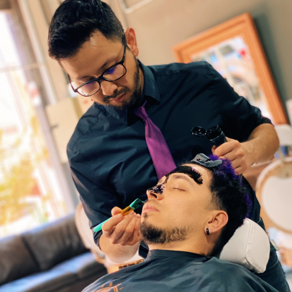 Corte de cabello + Limpieza facial express