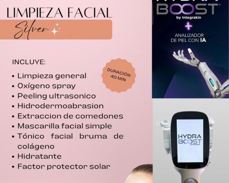 Limpieza Facial Silver