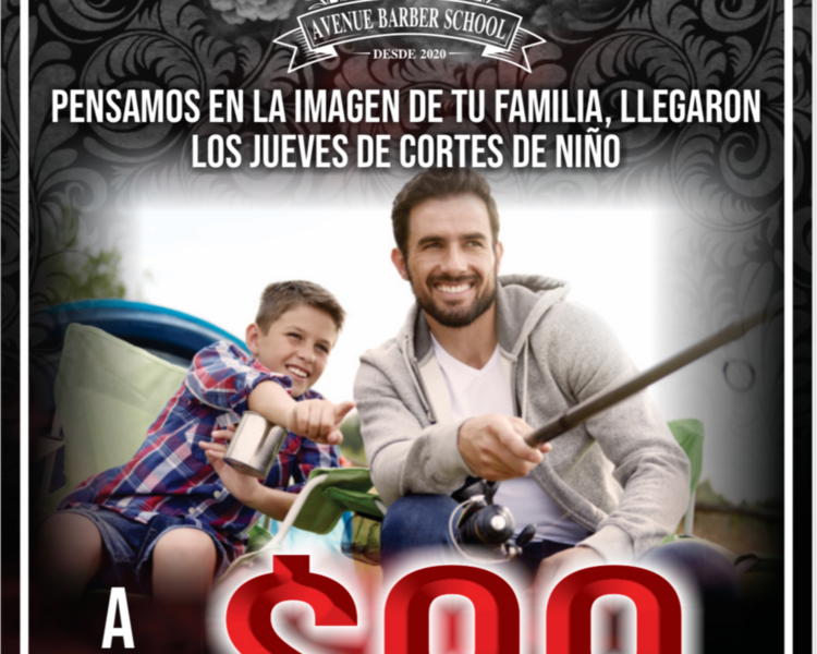 Jueves de papa e hijo papá paga $150$ y hijo $100$
