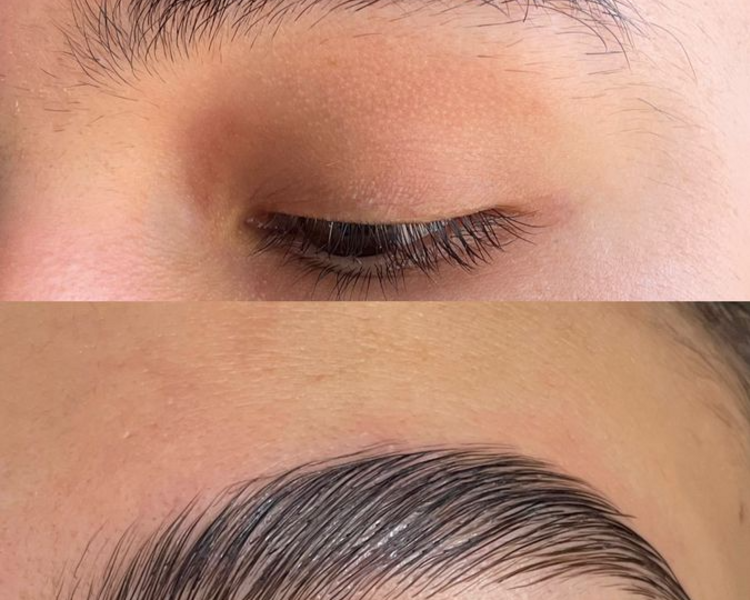 Brow lamination 