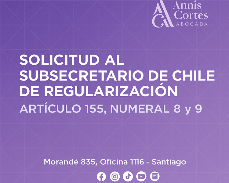 Carta al Subsecretario – Solicitud de Regularización 2025