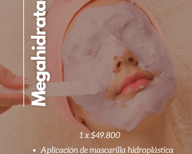 Megahidratación facial ( 1 sesión)