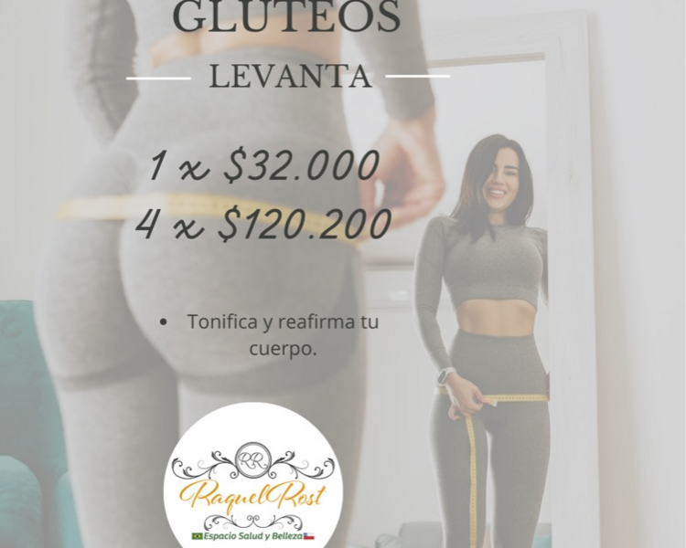 Levantamiento de glúteos  ( 6 sesiones)