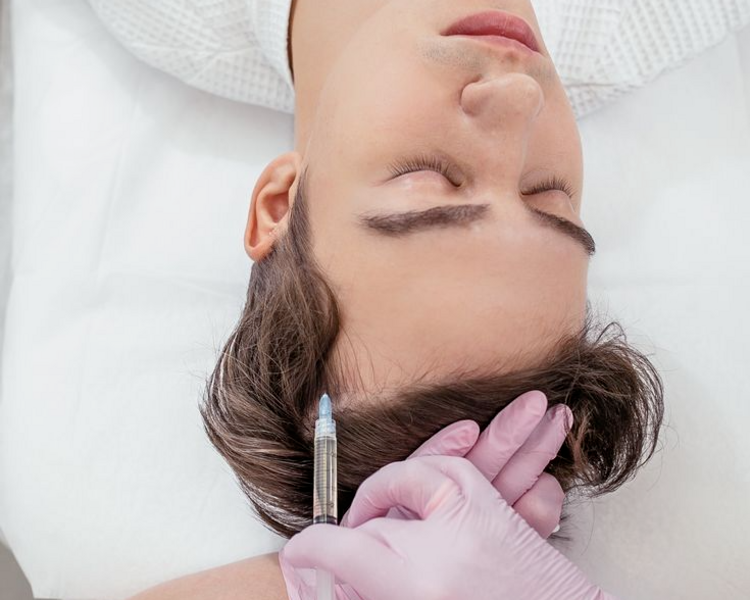 Plasma rico en plaquetas facial